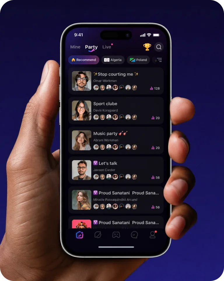 Join a Voice Room